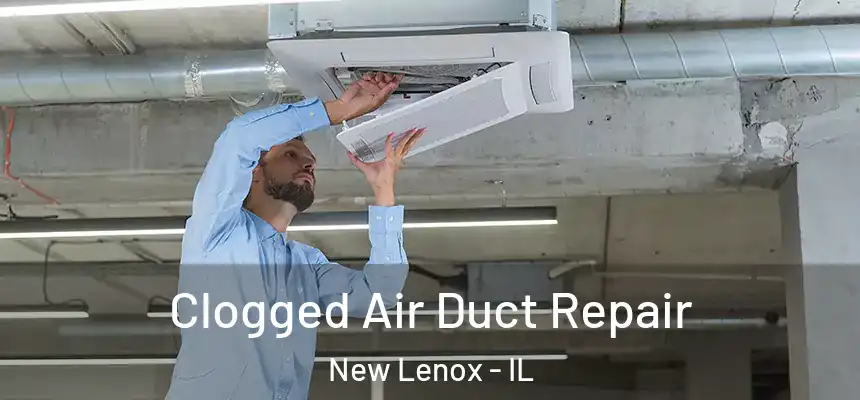  Clogged Air Duct Repair New Lenox - IL